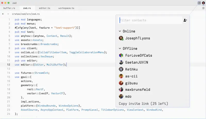 图片[6]| 科技爱好者周刊（第 325 期）：VS Code 编辑器的下一站是 Zed？| 小妖客栈