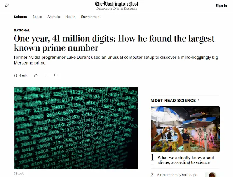 图片[2]| 科技爱好者周刊（第 324 期）：人类已知的最大质数| 小妖客栈