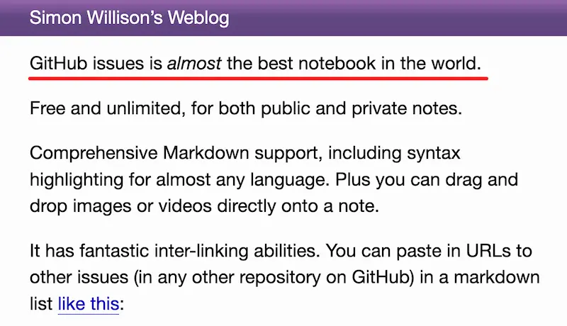 图片[4]| 科技爱好者周刊（第 351 期）：GitHub Issues（几乎）是最好的笔记应用| 小妖客栈